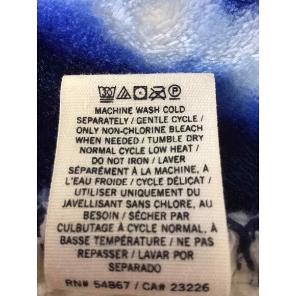 Victoria's Secret PINK Sherpa Throw Blue Ombre Limited Ed. RARE Size 60"x 72" - Picture 5 of 5